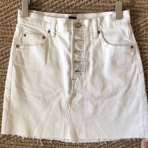 GAP denim mini skirt
